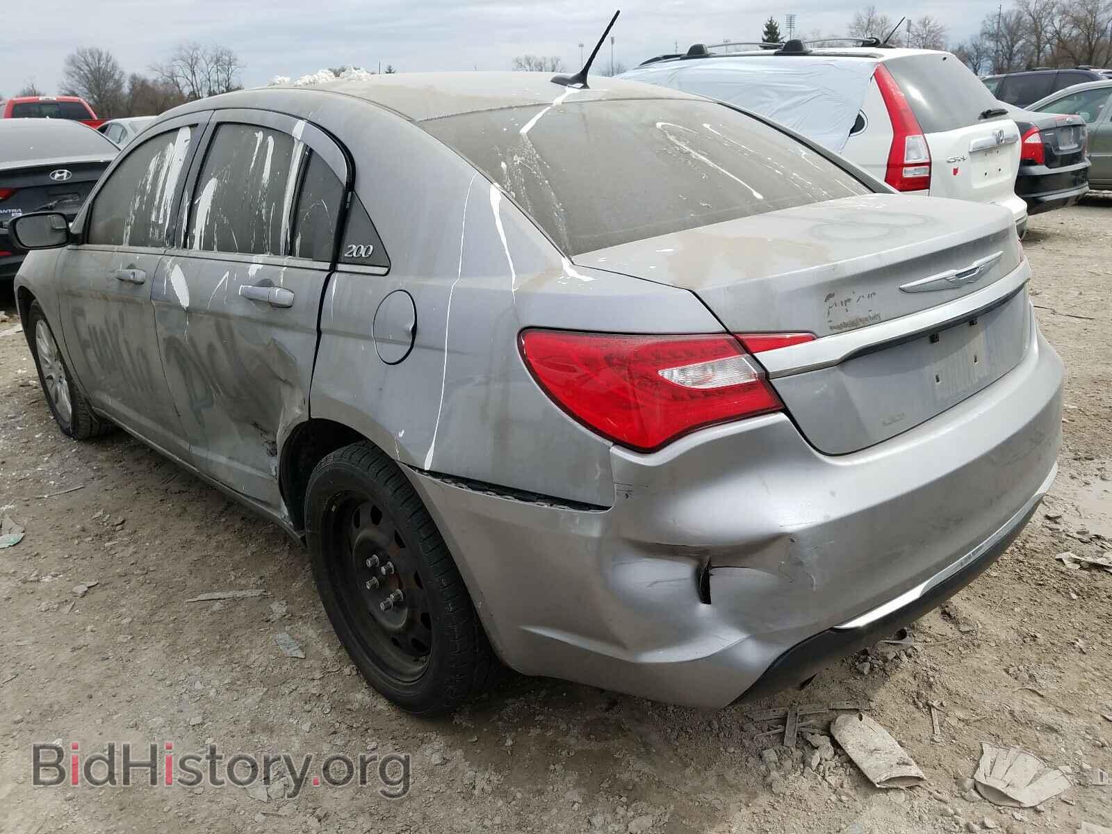 2013 CHRYSLER 200 - VIN: 1C3CCBAG5DN738434 - Фото 3