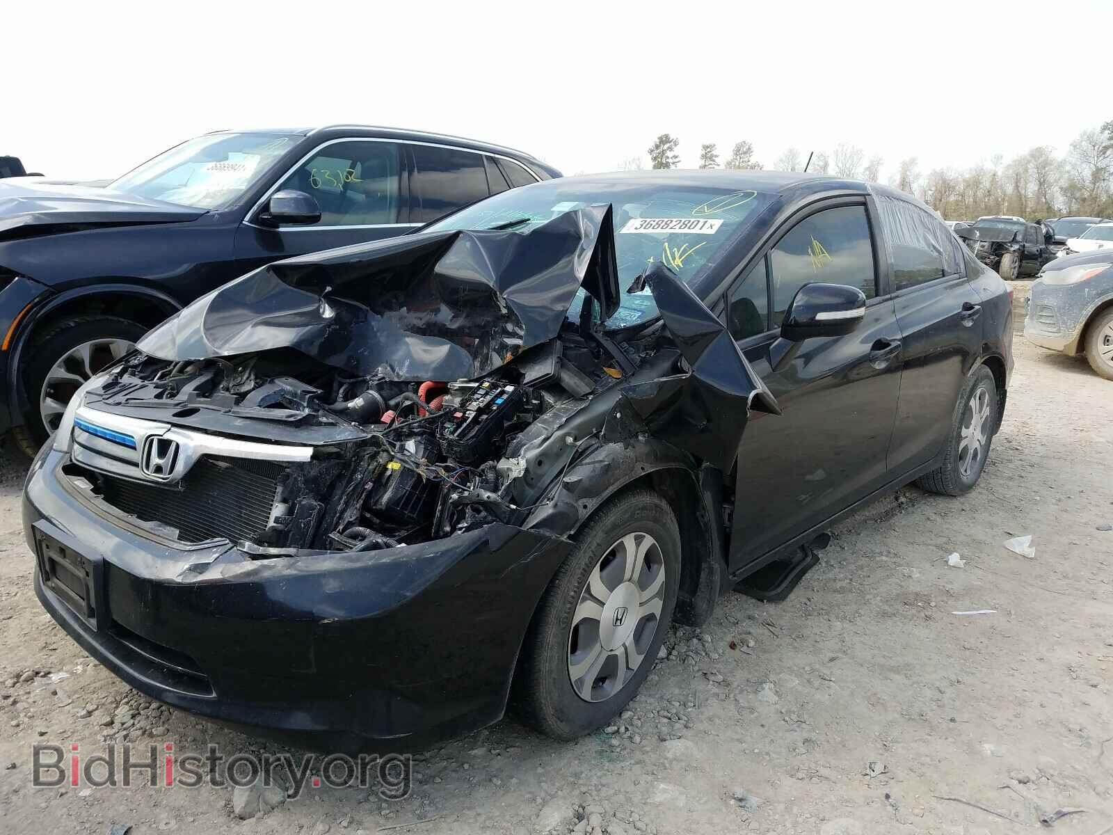 2012 HONDA CIVIC - VIN: JHMFB4F30CS002142 - Фото 2