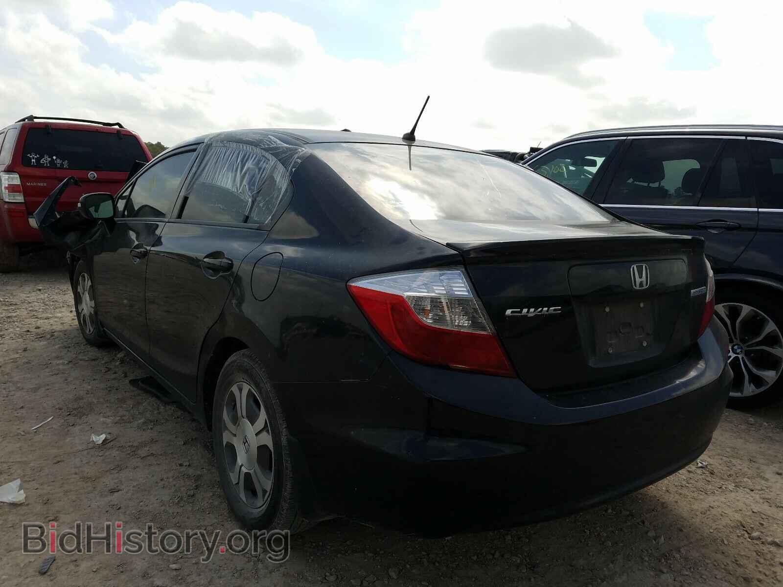 2012 HONDA CIVIC - VIN: JHMFB4F30CS002142 - Фото 3