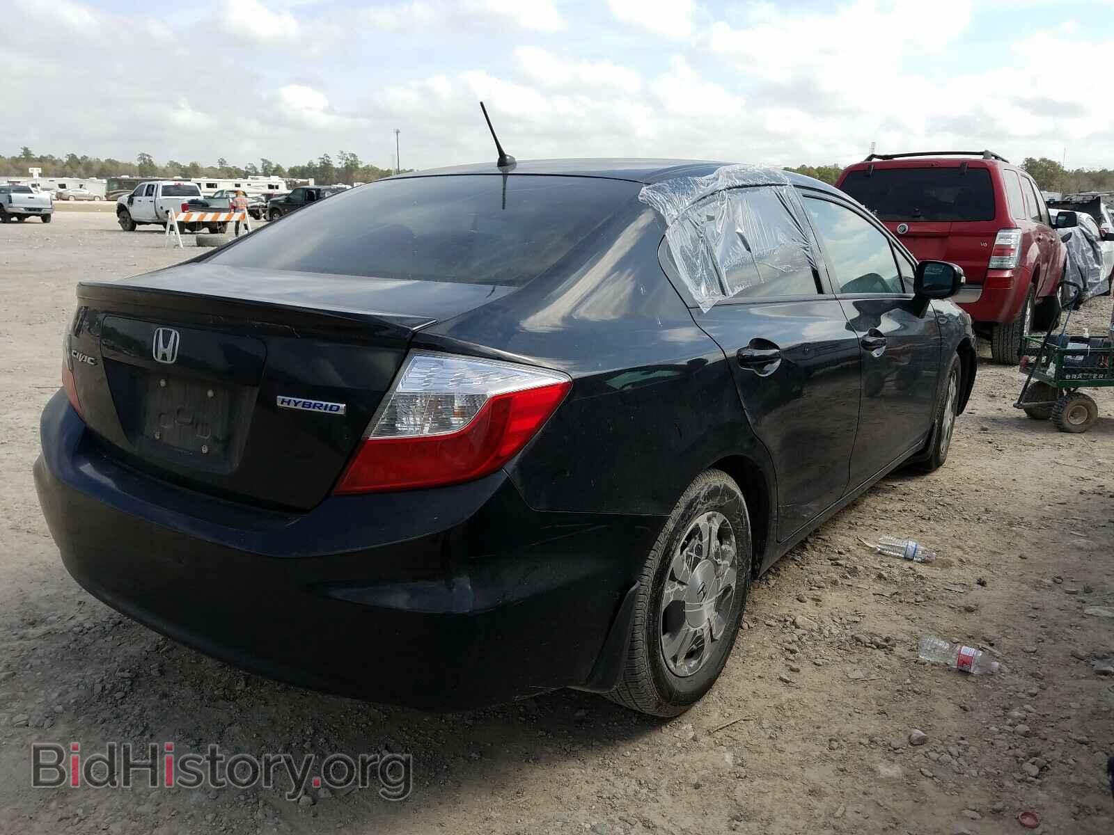 2012 HONDA CIVIC - VIN: JHMFB4F30CS002142 - Фото 4