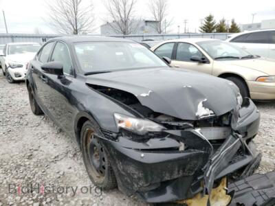 2014 Lexus IS IS 250, черный — VIN JTHCF1D26E5000560, Copart
