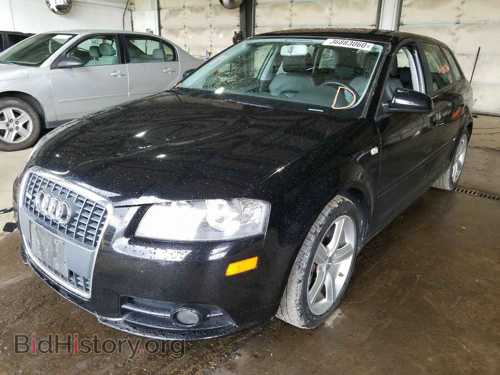 2008 AUDI A3 - VIN: WAUHF78P68A080659 - Фото 2