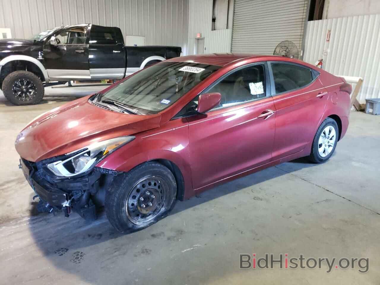 Photo 5NPDH4AE6GH785147 - HYUNDAI ELANTRA 2016