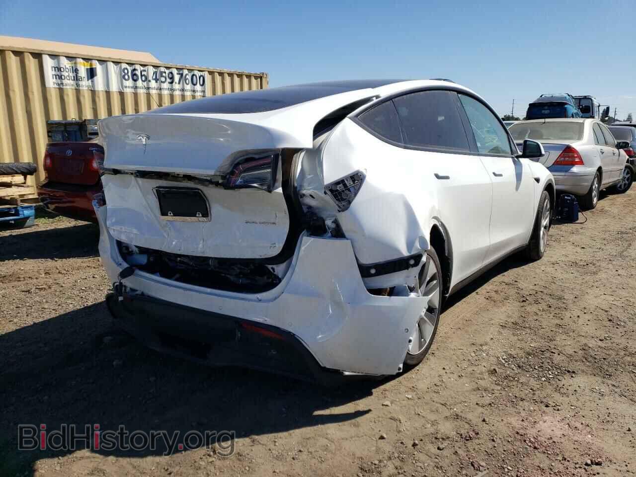 2021 TESLA MODEL Y - VIN: 5YJYGAEE3MF265799 - Фото 4