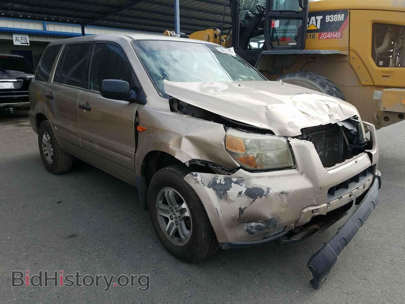 Фотография 5FNYF28136B022000 - HONDA PILOT 2006