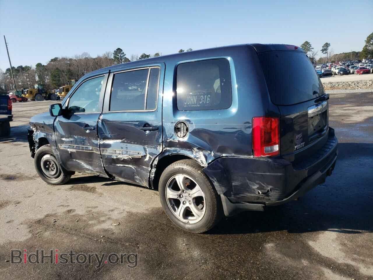 2012 HONDA PILOT - VIN: 5FNYF4H50CB014611 - Фото 2