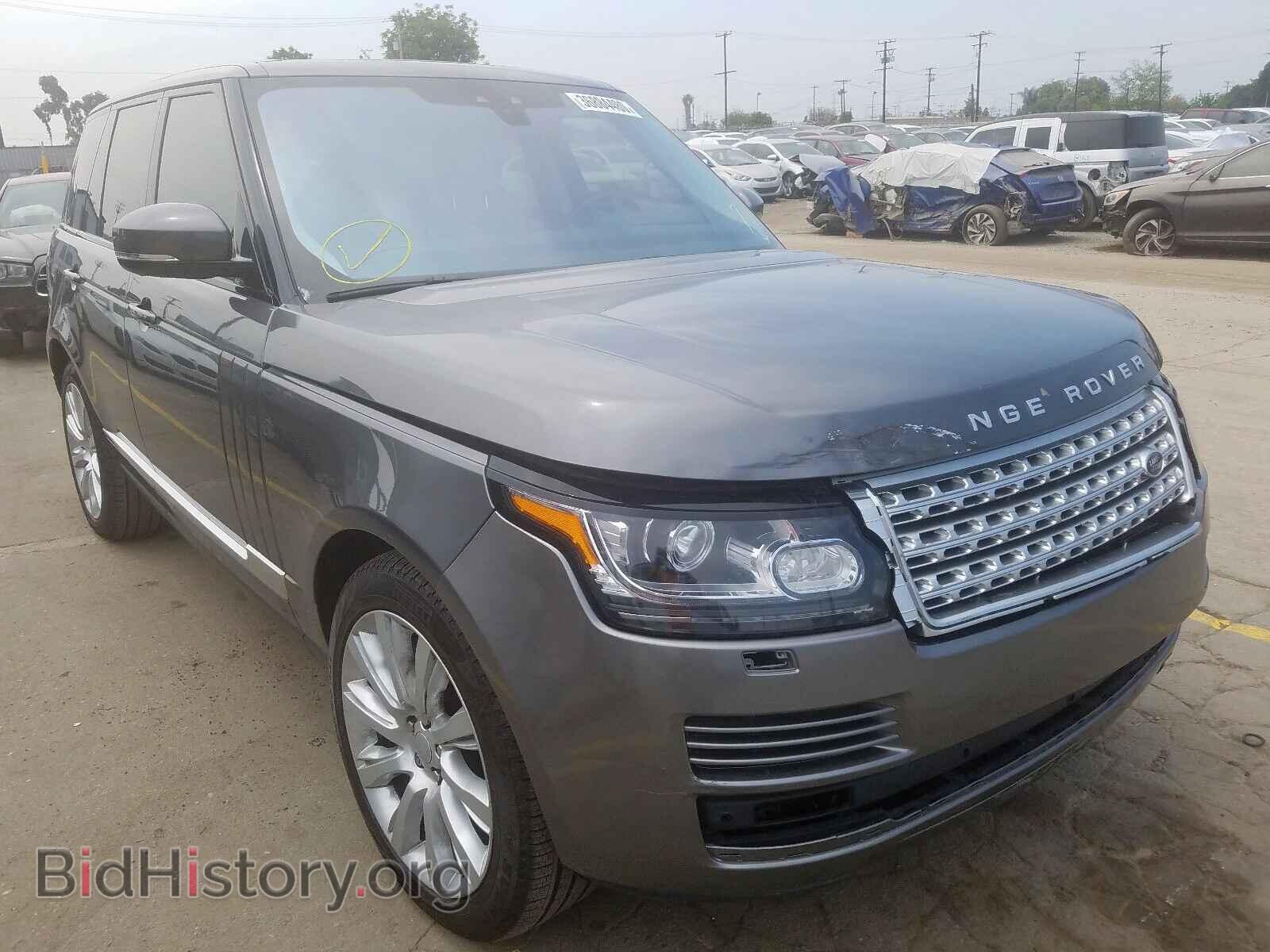 Фотография SALGS2FE2HA329174 - LAND ROVER RANGEROVER 2017
