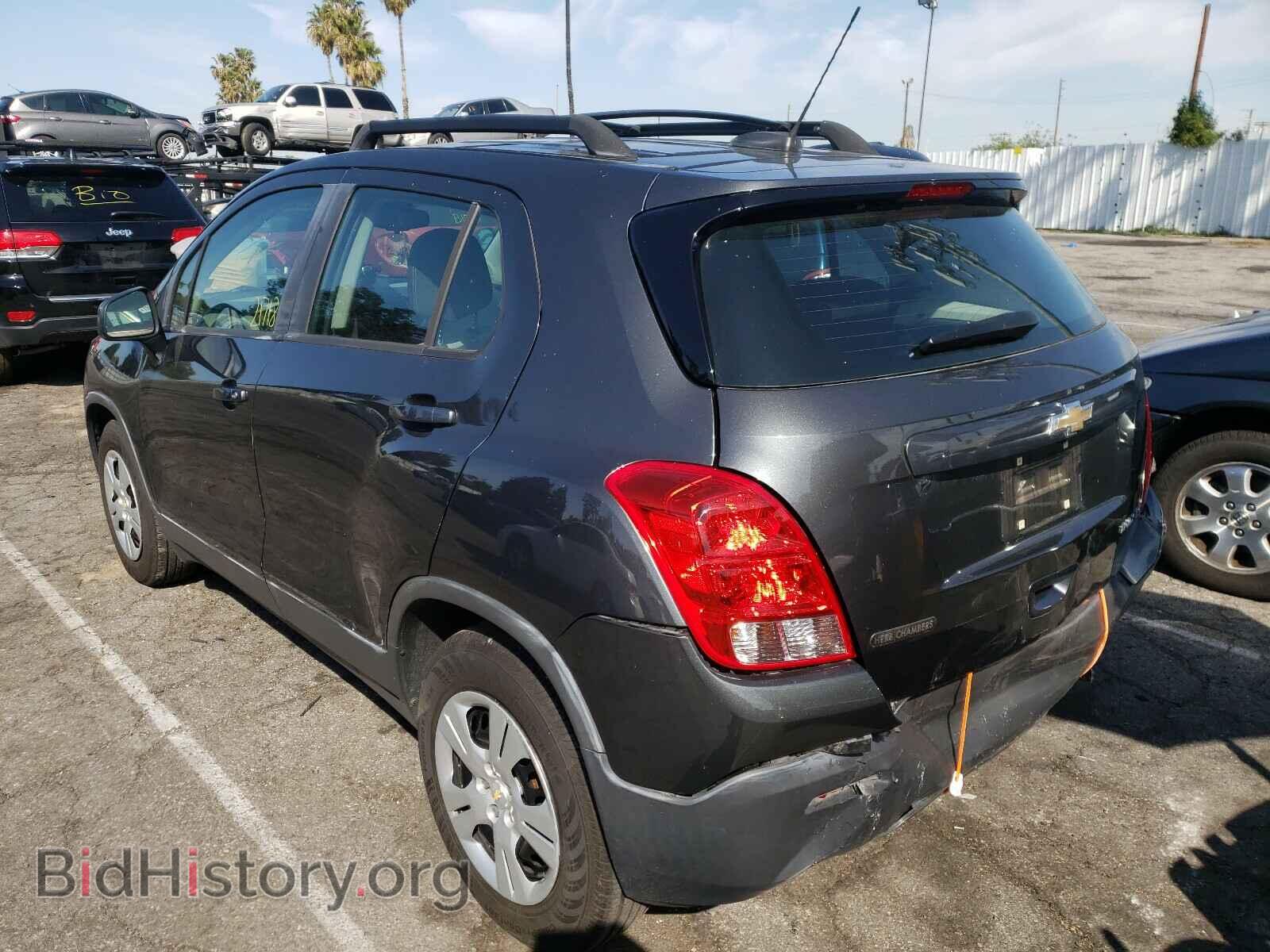 2016 CHEVROLET TRAX - VIN: 3GNCJKSB9GL263175 - Фото 3