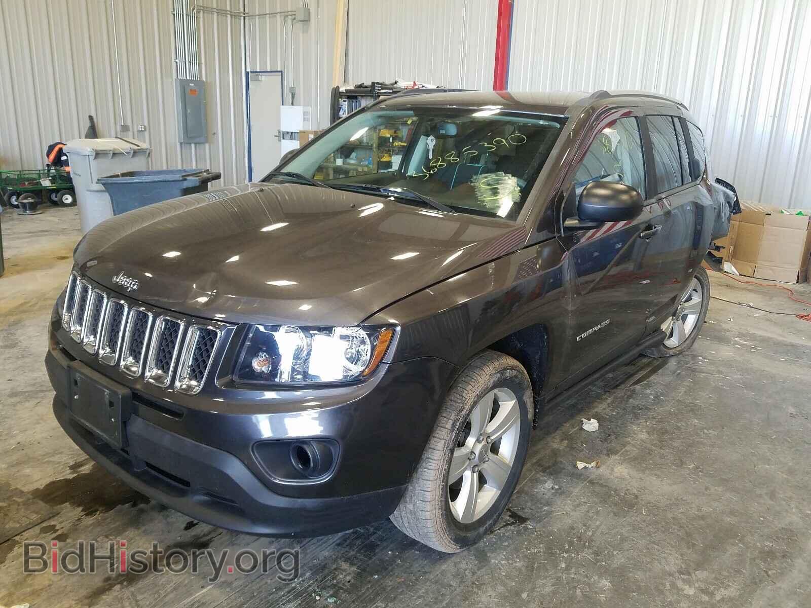 2016 JEEP COMPASS - VIN: 1C4NJDBB6GD756427 - Фото 2
