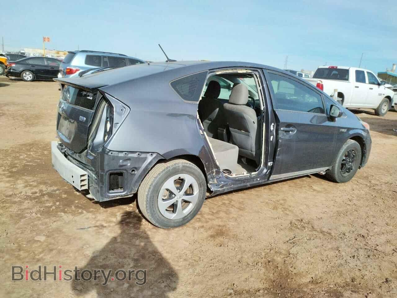 2013 TOYOTA PRIUS - VIN: JTDKN3DU2D1694313 - Фото 3