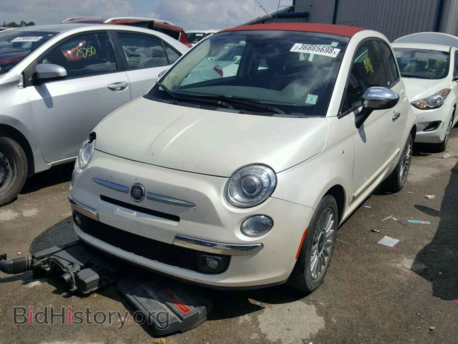 2012 FIAT 500 - VIN: 3C3CFFER5CT109541 - Фото 2