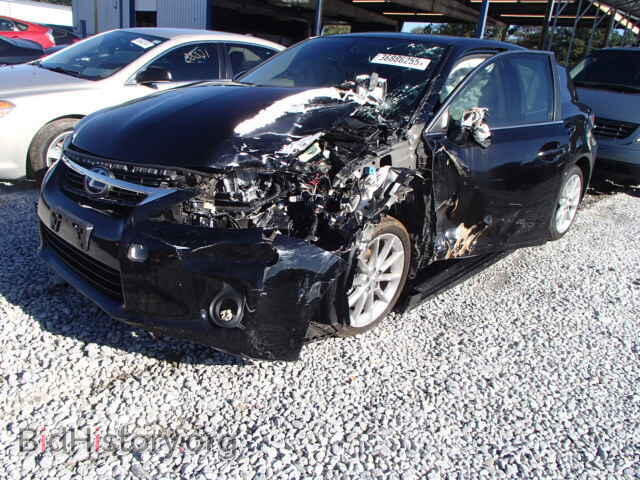 2011 LEXUS CT 200 - VIN: JTHKD5BH5B2007299 - Фото 2