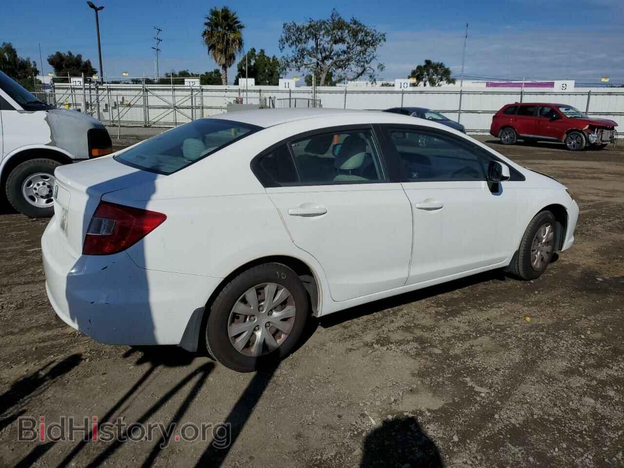 2012 HONDA CIVIC - VIN: 2HGFB2F58CH521018 - Фото 3