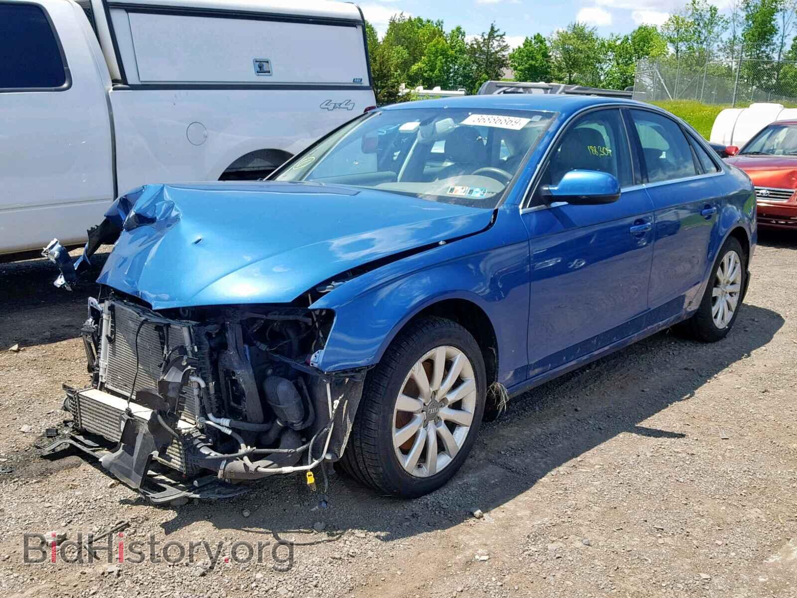 2010 AUDI A4 - VIN: WAUFFAFL2AN035897 - Фото 2