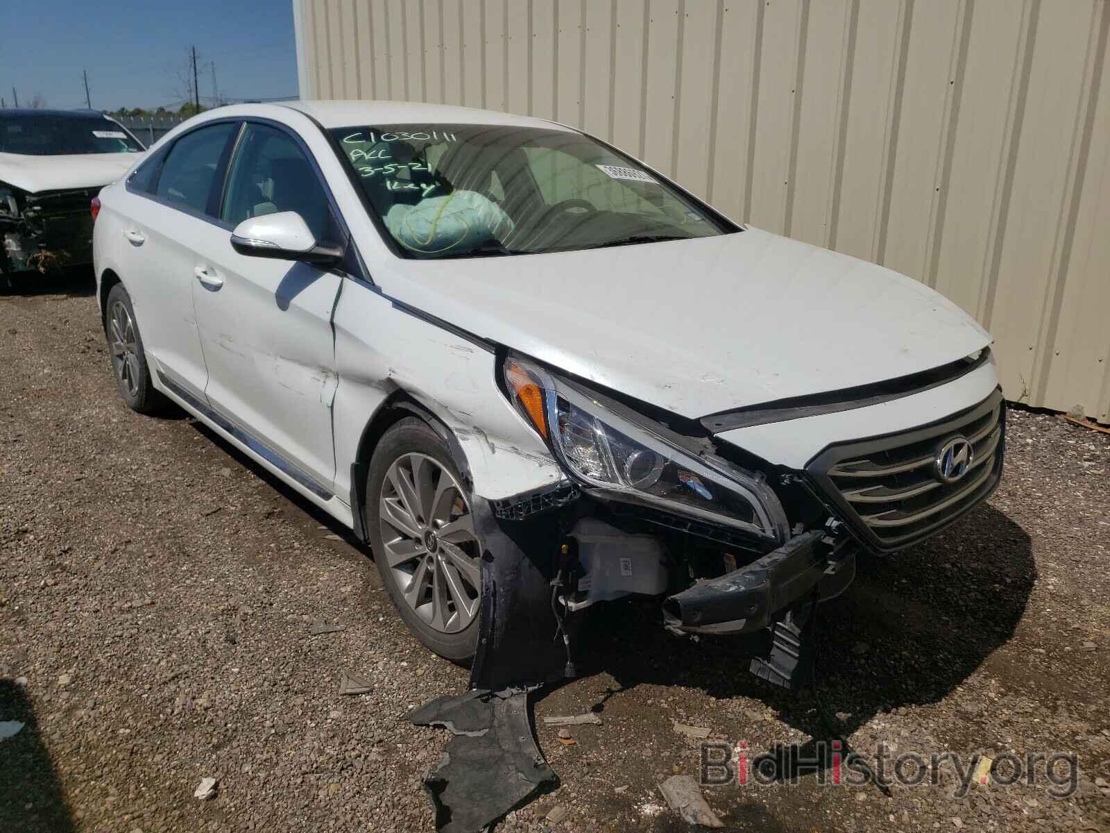 Фотография 5NPE34AF3GH389835 - HYUNDAI SONATA 2016