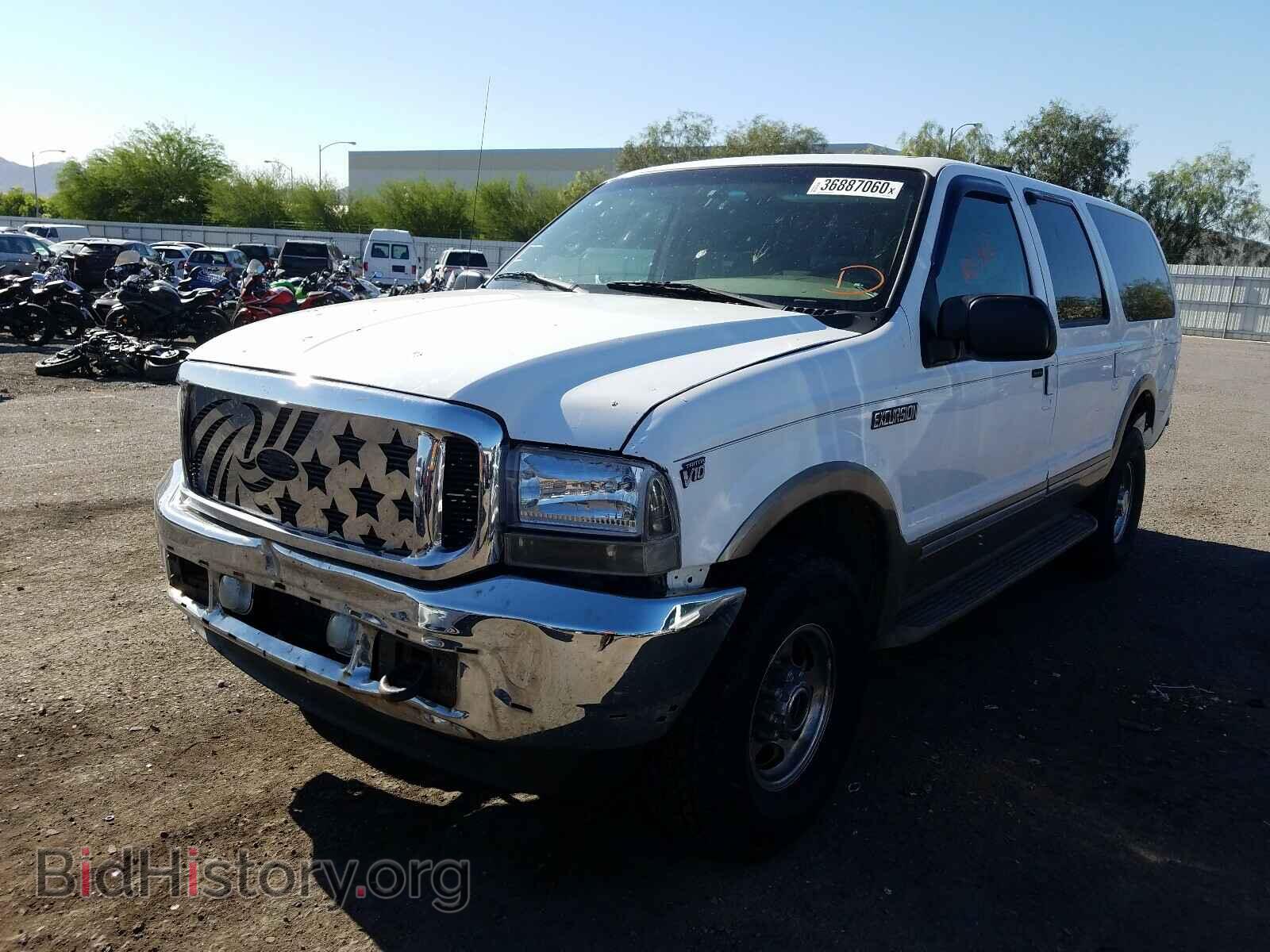 2002 FORD EXCURSION - VIN: 1FMNU43S32EC45553 - Фото 2
