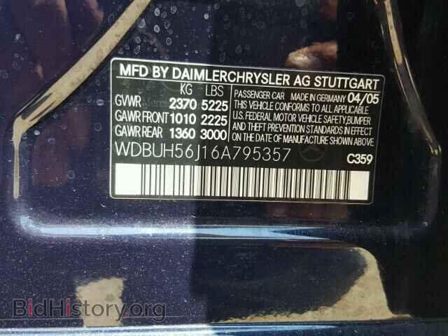 2006 MERCEDES-BENZ E - VIN: WDBUH56J16A795357 - Photo 10