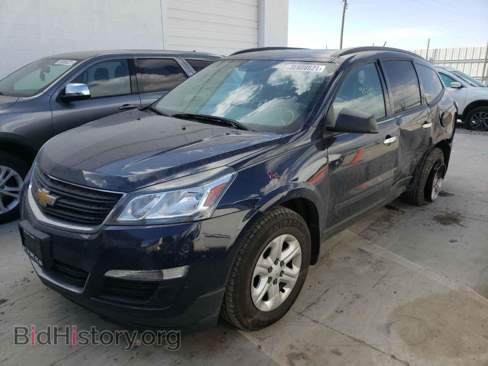 2015 CHEVROLET TRAVERSE - VIN: 1GNKVFED2FJ212059 - Фото 2