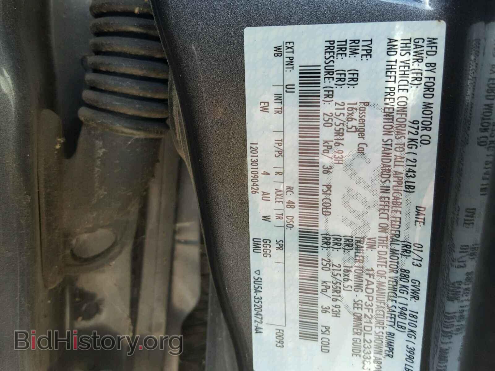 2013 FORD FOCUS - VIN: 1FADP3F21DL233385 - Photo 10