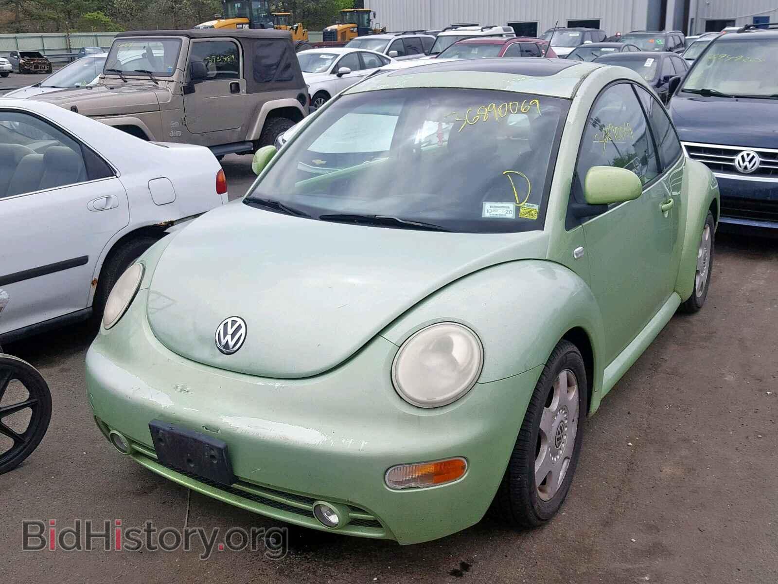 2000 VOLKSWAGEN BEETLE - VIN: 3VWCC21C9YM410889 - Фото 2