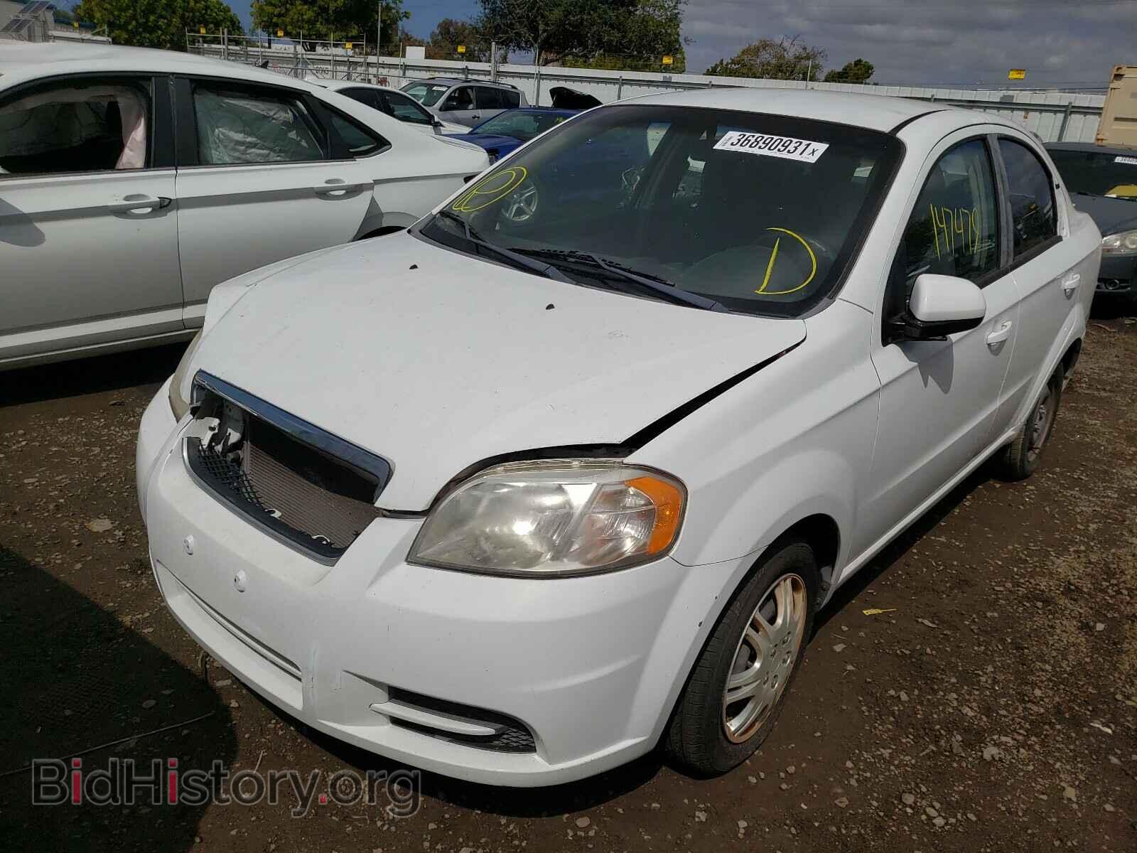 2011 CHEVROLET AVEO - VIN: KL1TD5DE2BB192962 - Фото 2