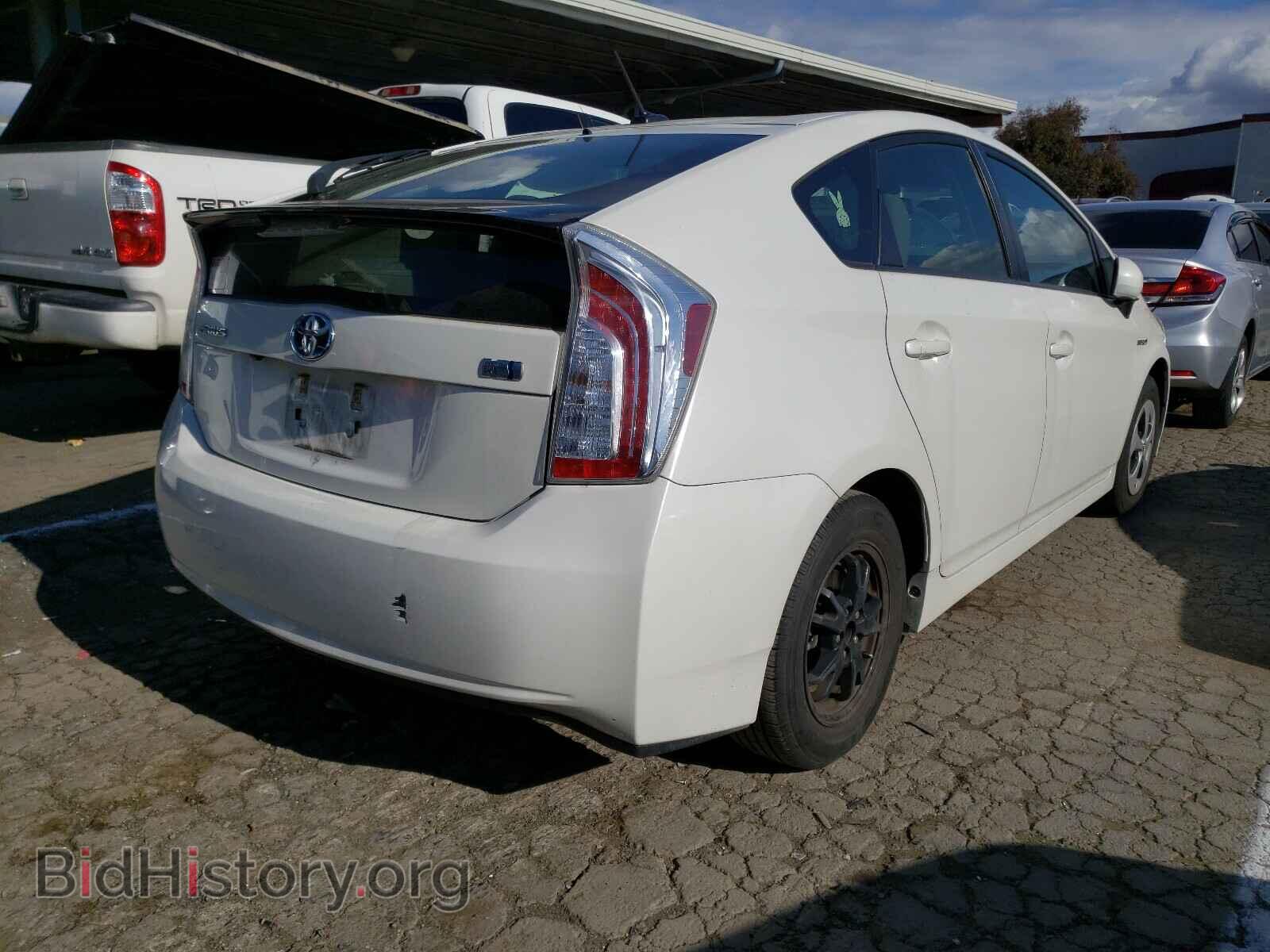 2013 TOYOTA PRIUS - VIN: JTDKN3DU6D5654812 - Фото 4