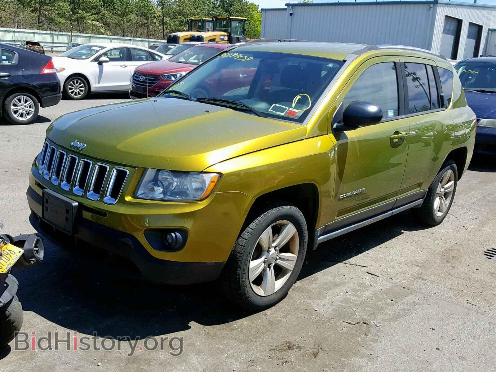 2012 JEEP COMPASS SP - VIN: 1C4NJDBB2CD555621 - Фото 2