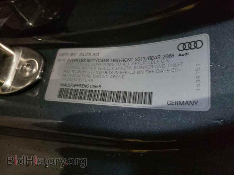 2014 Audi A5 (VIN WAULFAFHXEN013859) — photo 10 of 10