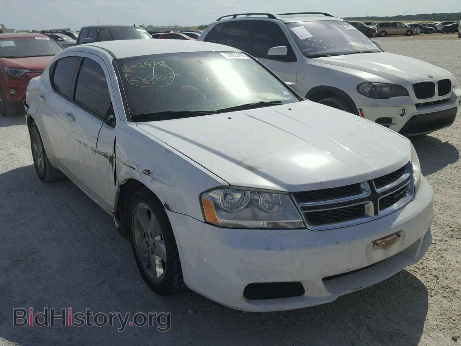 Фотография 1C3CDZAB3DN711808 - DODGE AVENGER 2013