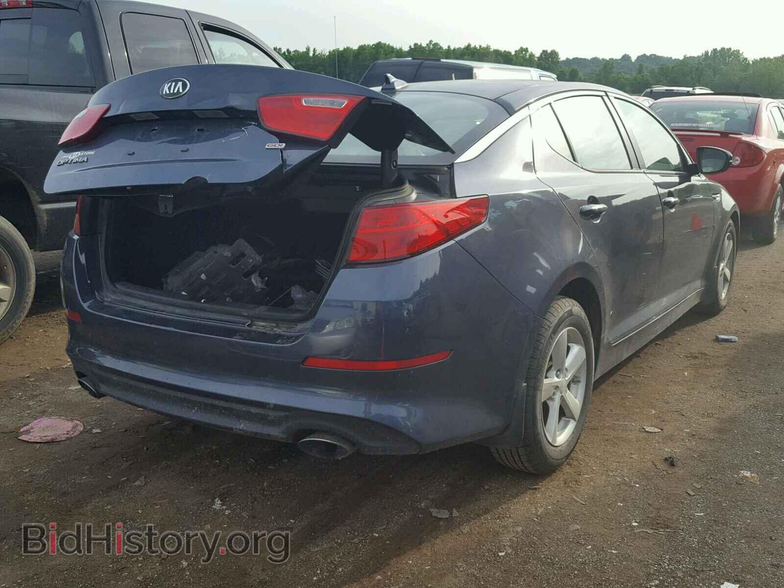 2015 KIA OPTIMA - VIN: KNAGM4A75F5575144 - Photo 4