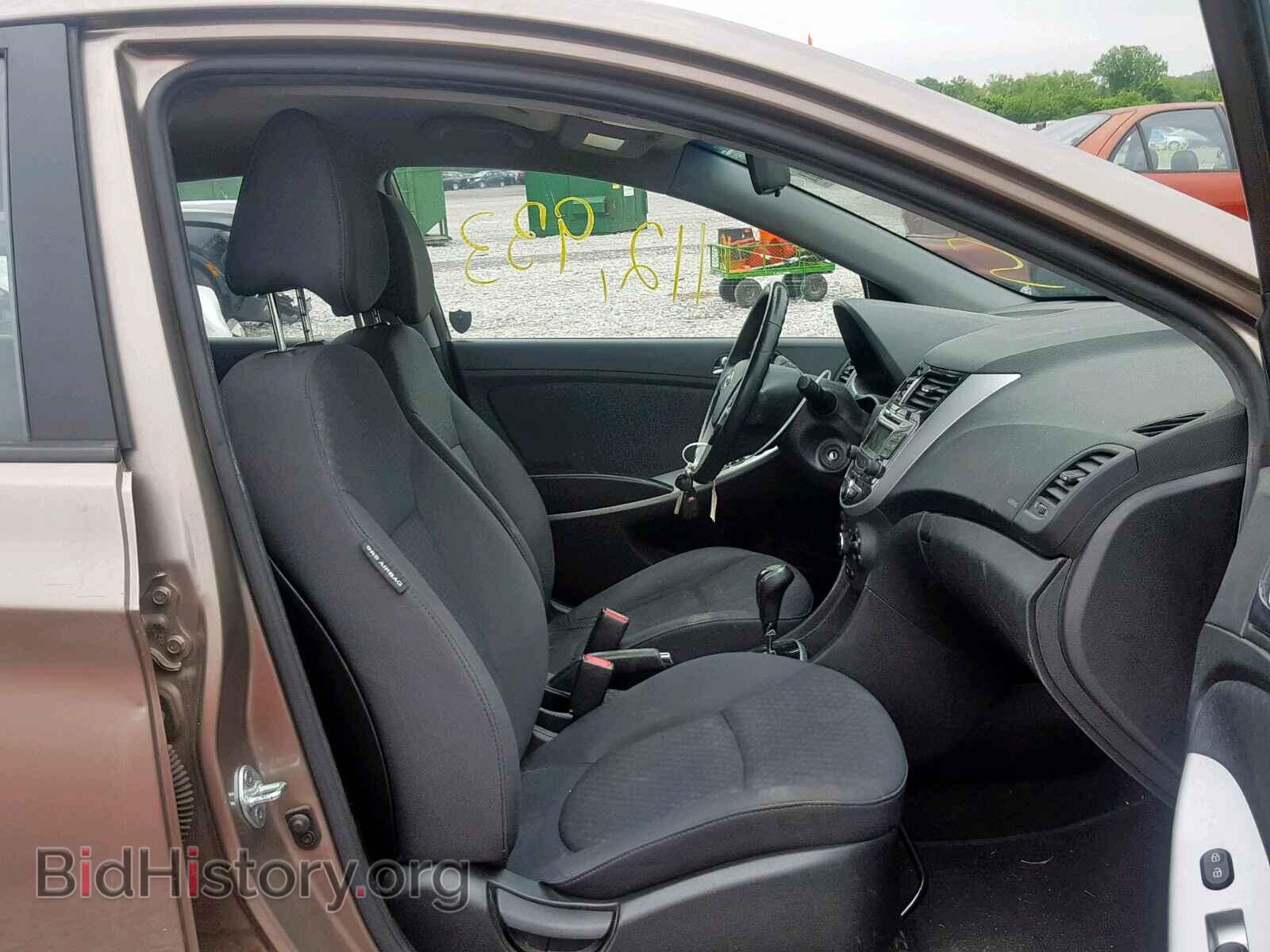 2013 HYUNDAI ACCENT - VIN: KMHCU5AE4DU061158 - Фото 5