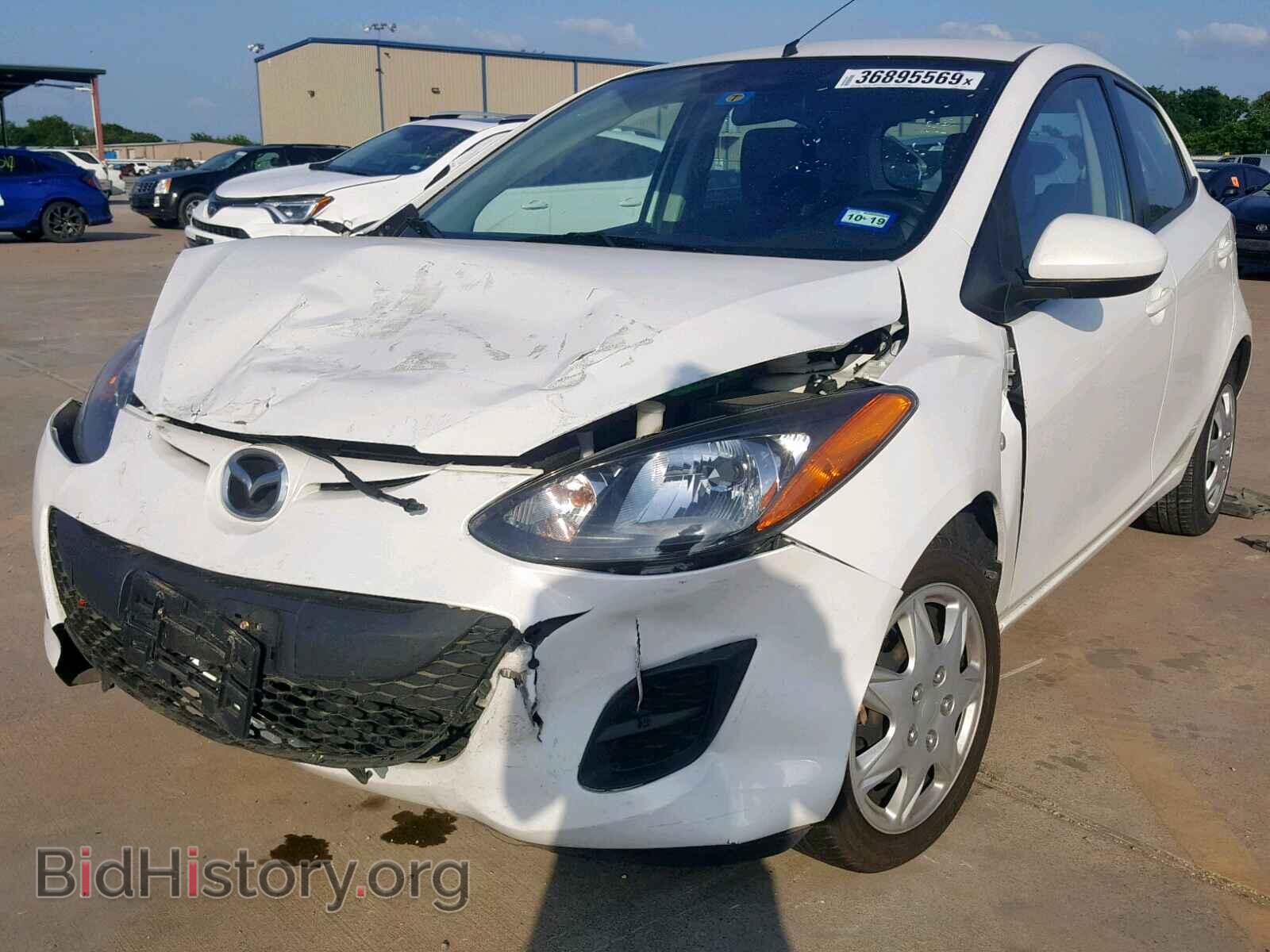2014 MAZDA 2 - VIN: JM1DE1KZ5E0183830 - Фото 2