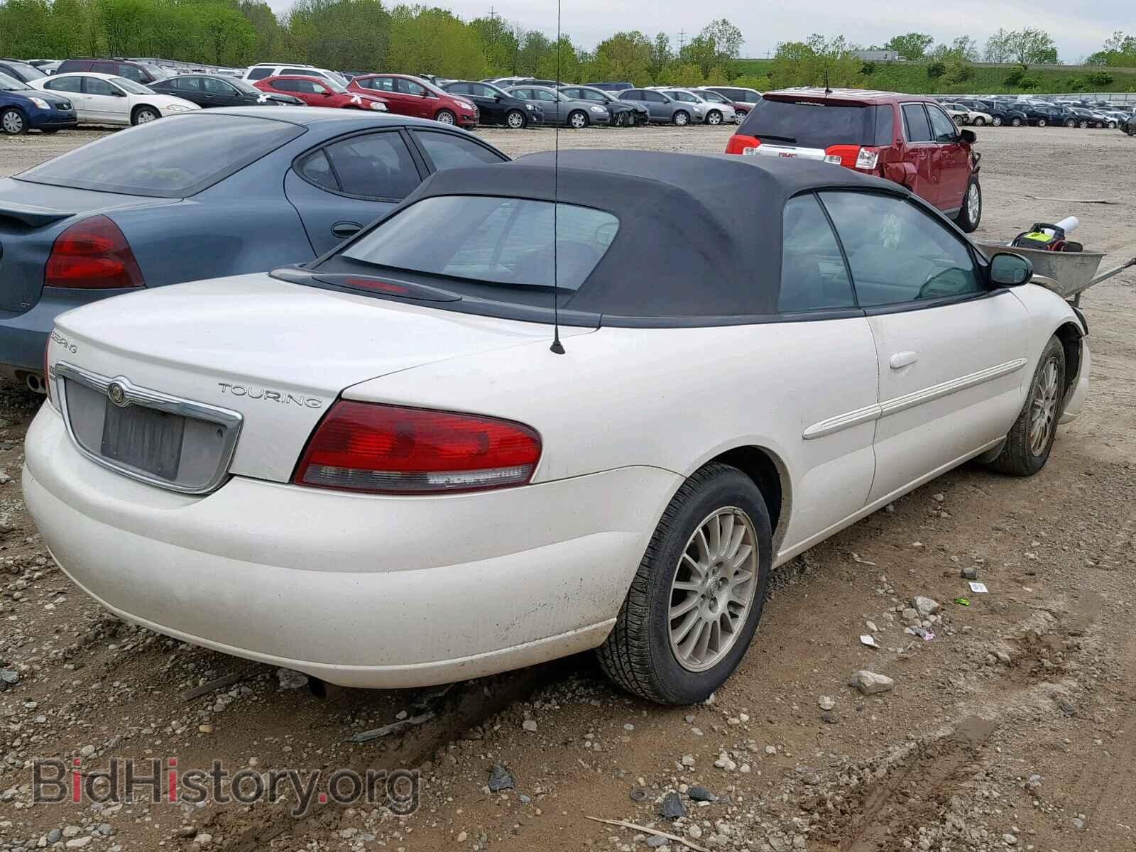 2004 CHRYSLER SEBRING - VIN: 1C3EL55R44N269455 - Фото 4