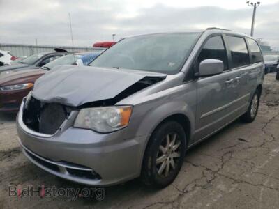 2014 Chrysler MINIVAN Town & COU, silver — VIN 2C4RC1BG5ER256128, Copart