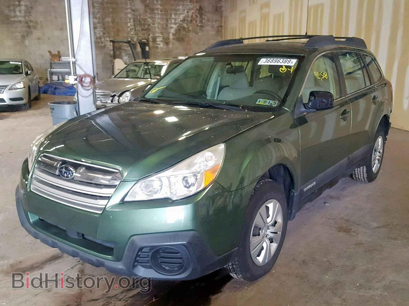 2013 SUBARU OUTBACK 2. - VIN: 4S4BRBAC9D1205962 - Фото 2