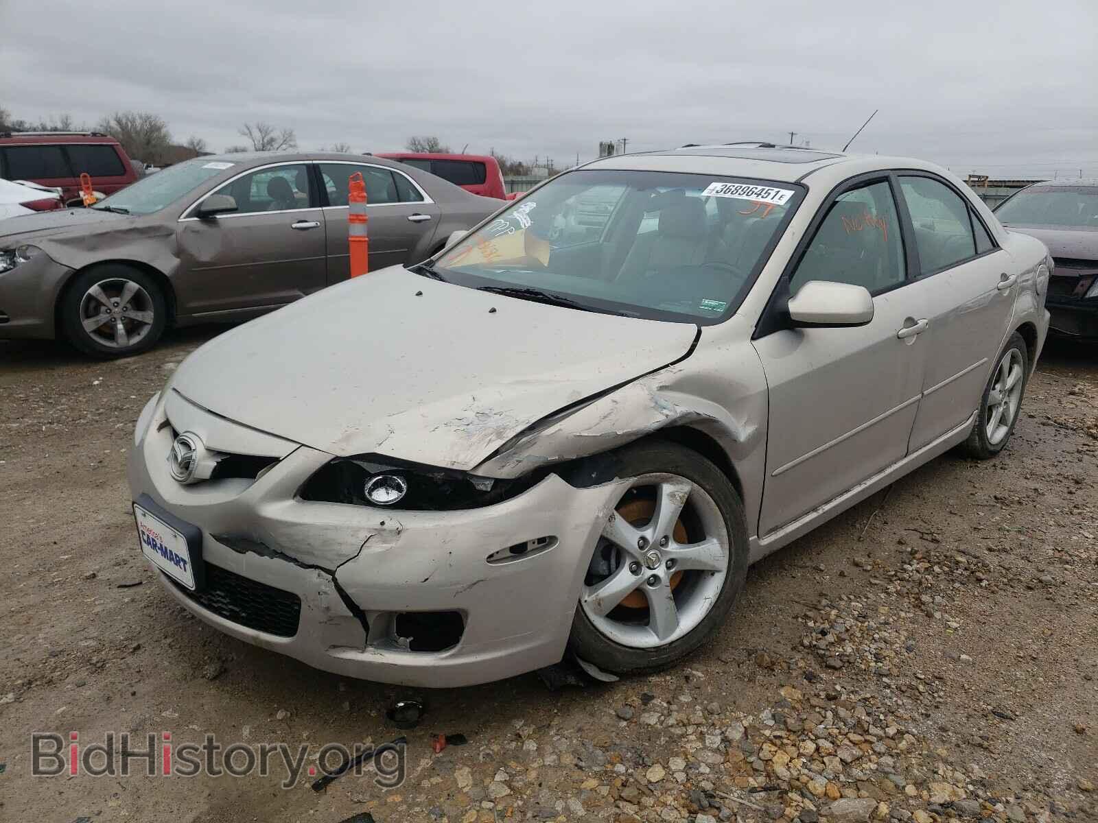 2008 MAZDA 6 - VIN: 1YVHP80C085M40686 - Фото 2