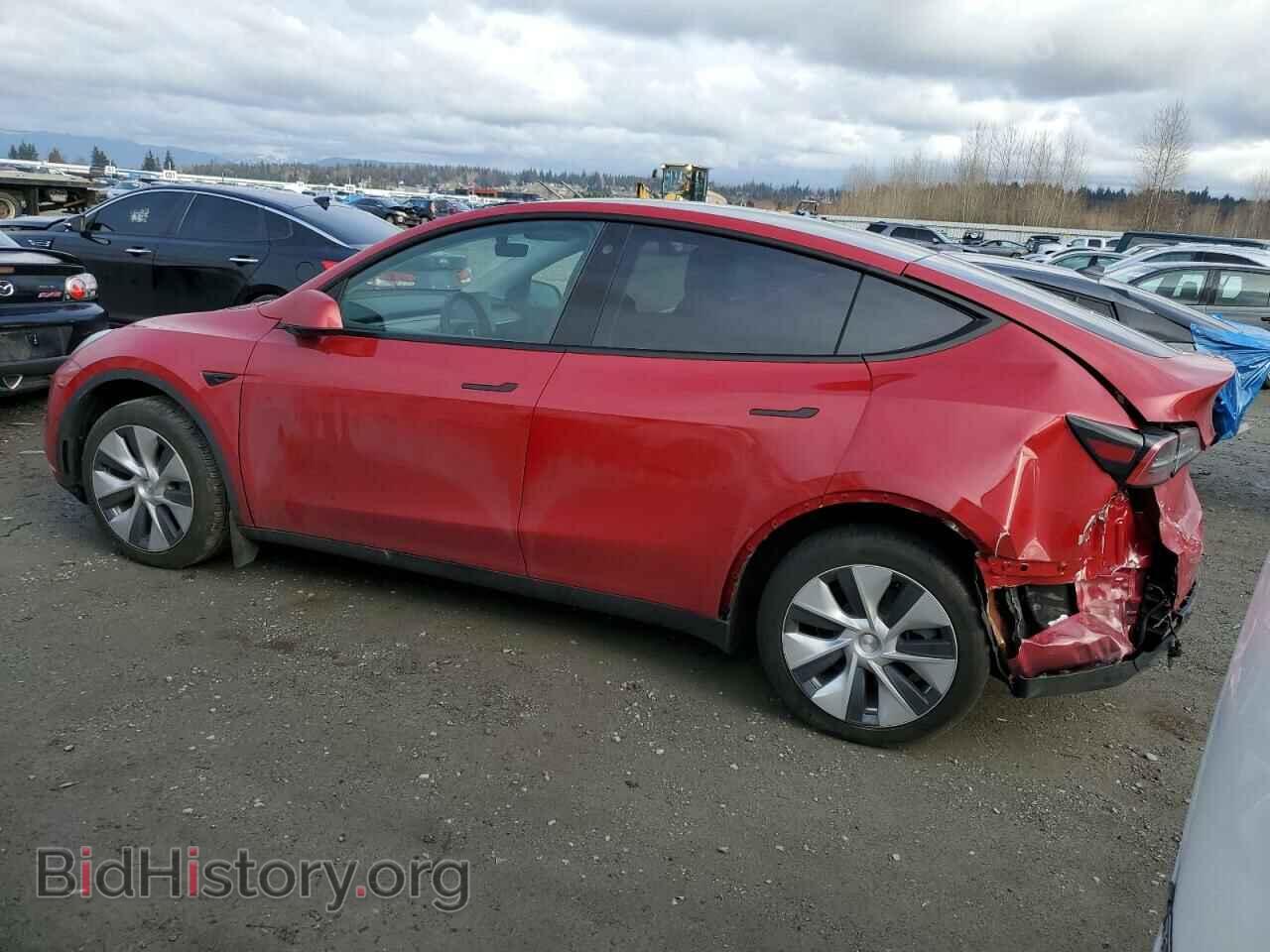 2022 TESLA MODEL Y - VIN: 7SAYGDEE6NF506454 - Фото 2