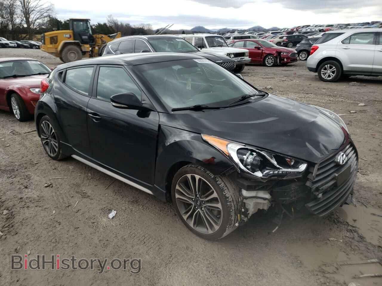 2017 HYUNDAI VELOSTER - VIN: KMHTC6AE5HU308749 - Фото 4