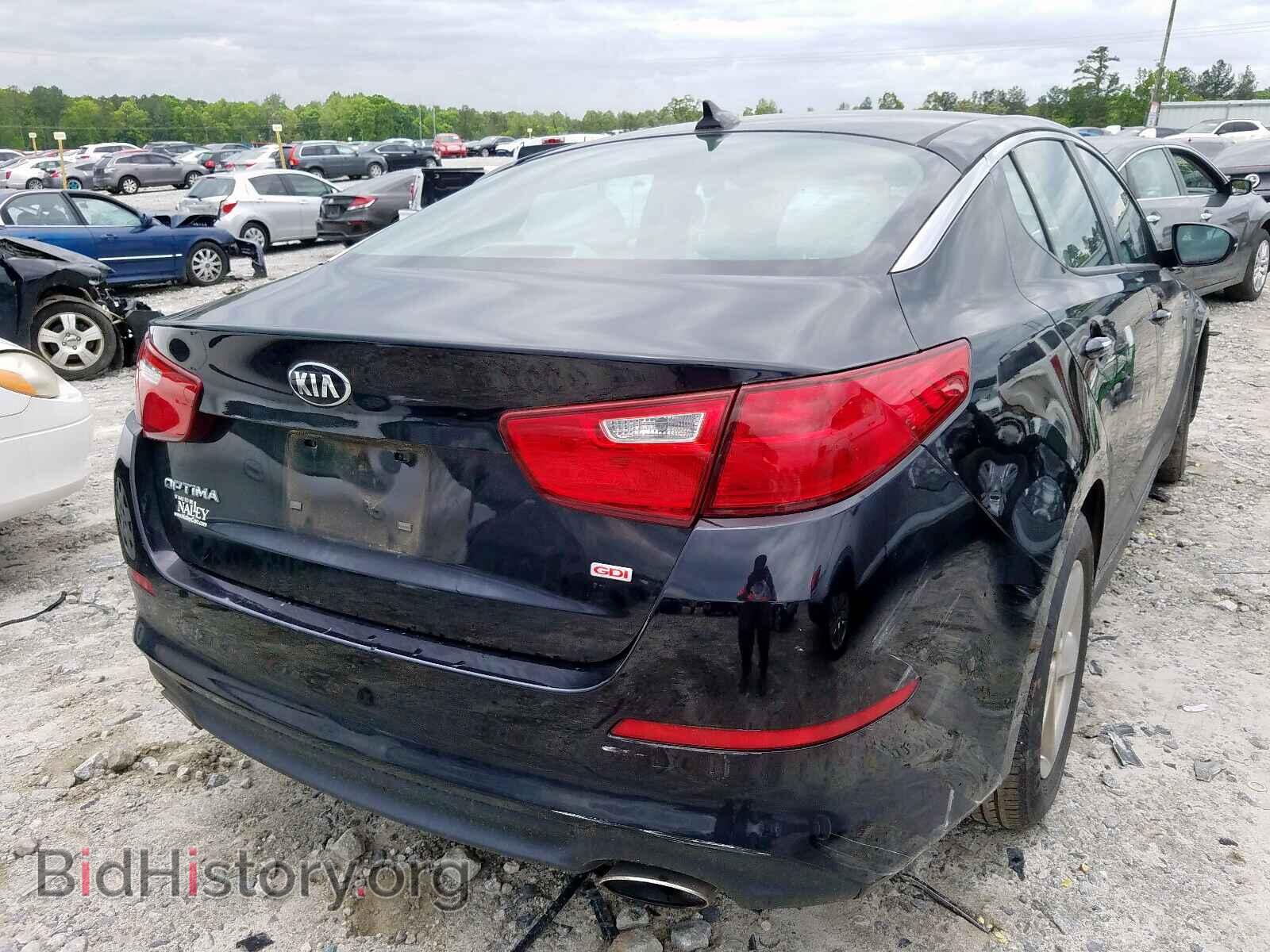 2015 KIA OPTIMA - VIN: KNAGM4A78F5660415 - Фото 4