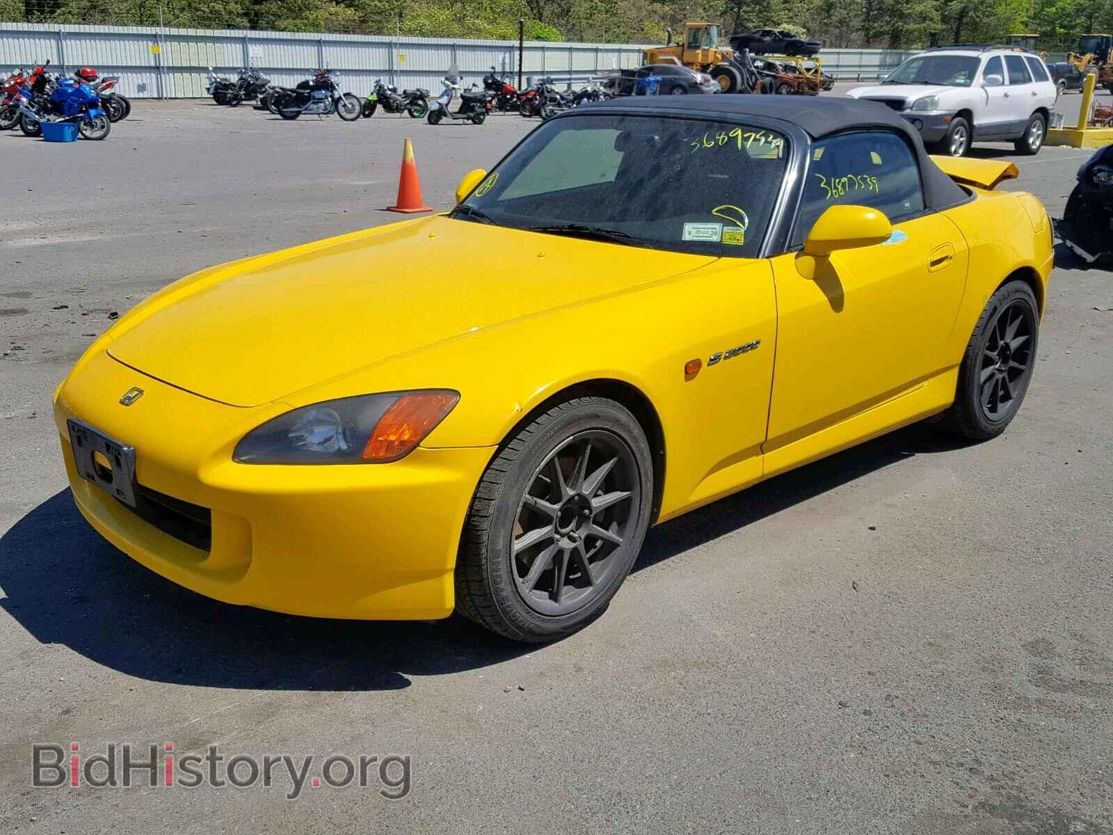 2001 HONDA S2000 - VIN: JHMAP11411T005729 - Фото 2