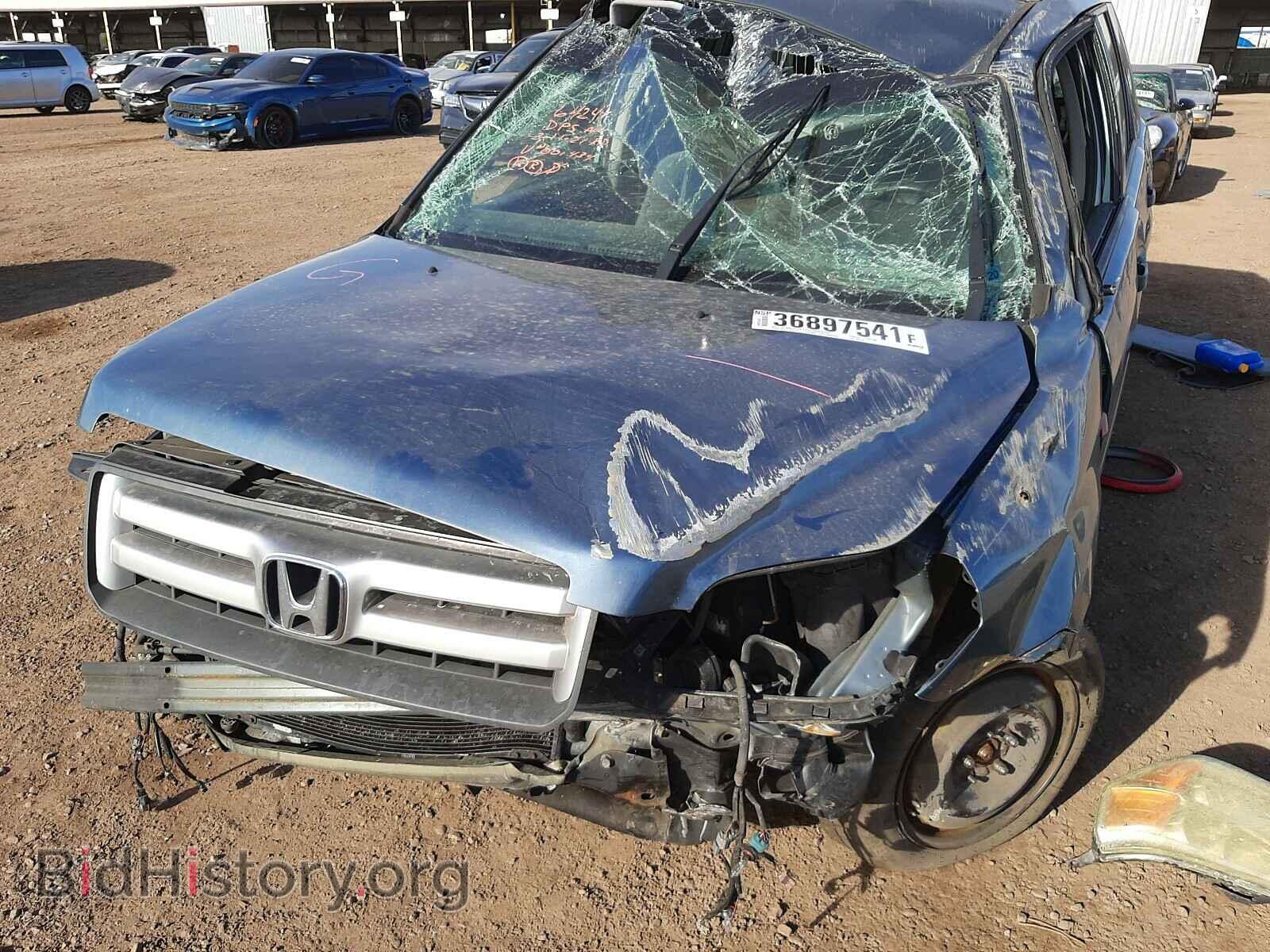 2006 HONDA PILOT - VIN: 5FNYF18156B001434 - Фото 9