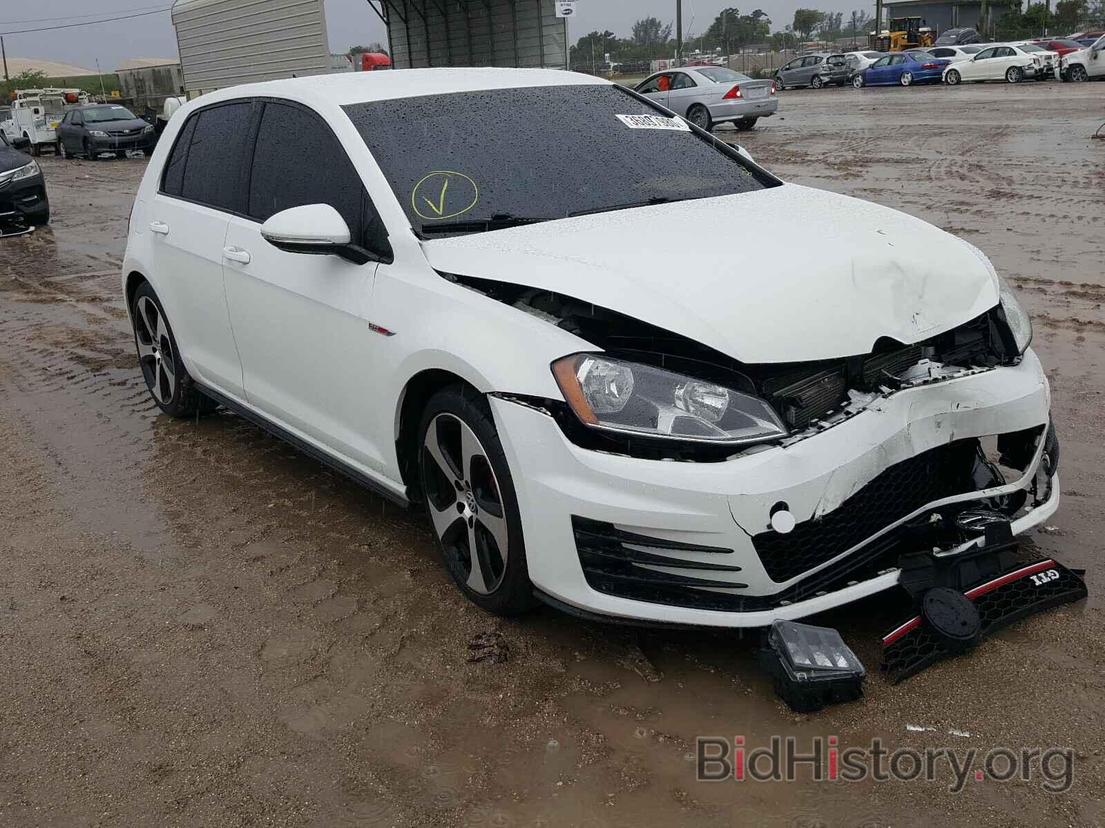 Photo 3VW4T7AU4GM036426 - VOLKSWAGEN GTI 2016