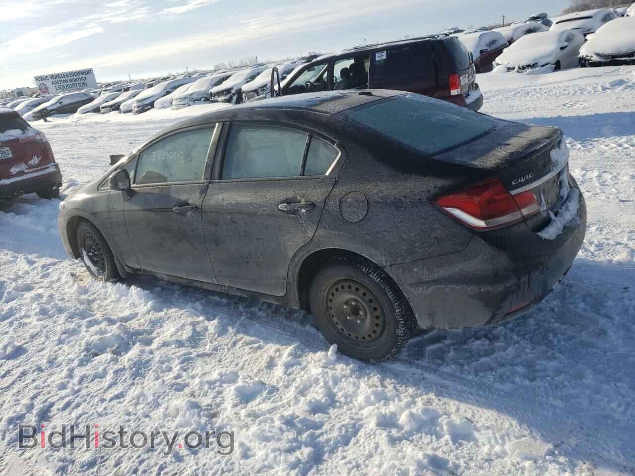 2013 HONDA CIVIC - VIN: 2HGFB2F71DH018398 - Фото 2