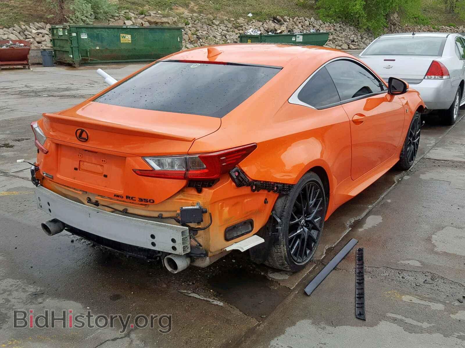 2015 LEXUS RC 350 - VIN: JTHSE5BC8F5003673 - Фото 4