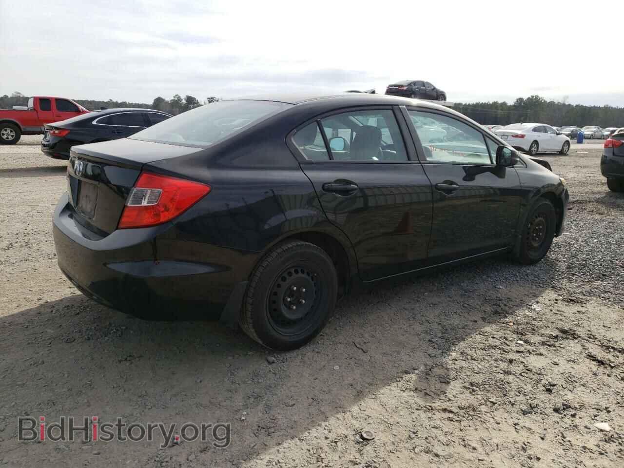 2012 HONDA CIVIC - VIN: 19XFB2F54CE057221 - Фото 3