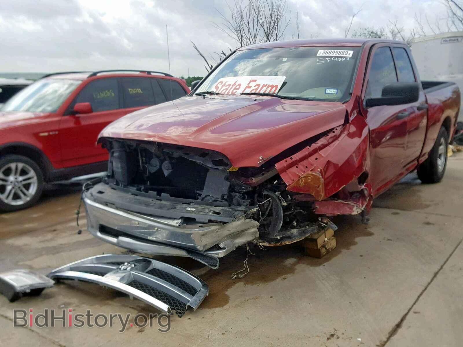 2012 DODGE RAM 1500 S - VIN: 1C6RD6FP3CS313871 - Фото 2