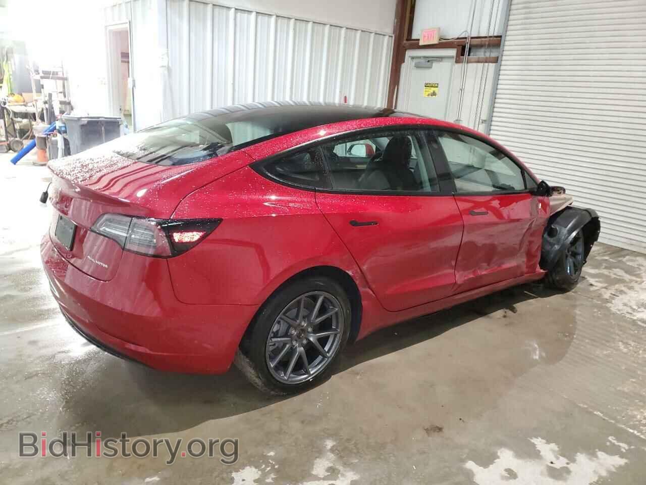 2022 TESLA MODEL 3 - VIN: 5YJ3E1EB6NF288873 - Фото 3