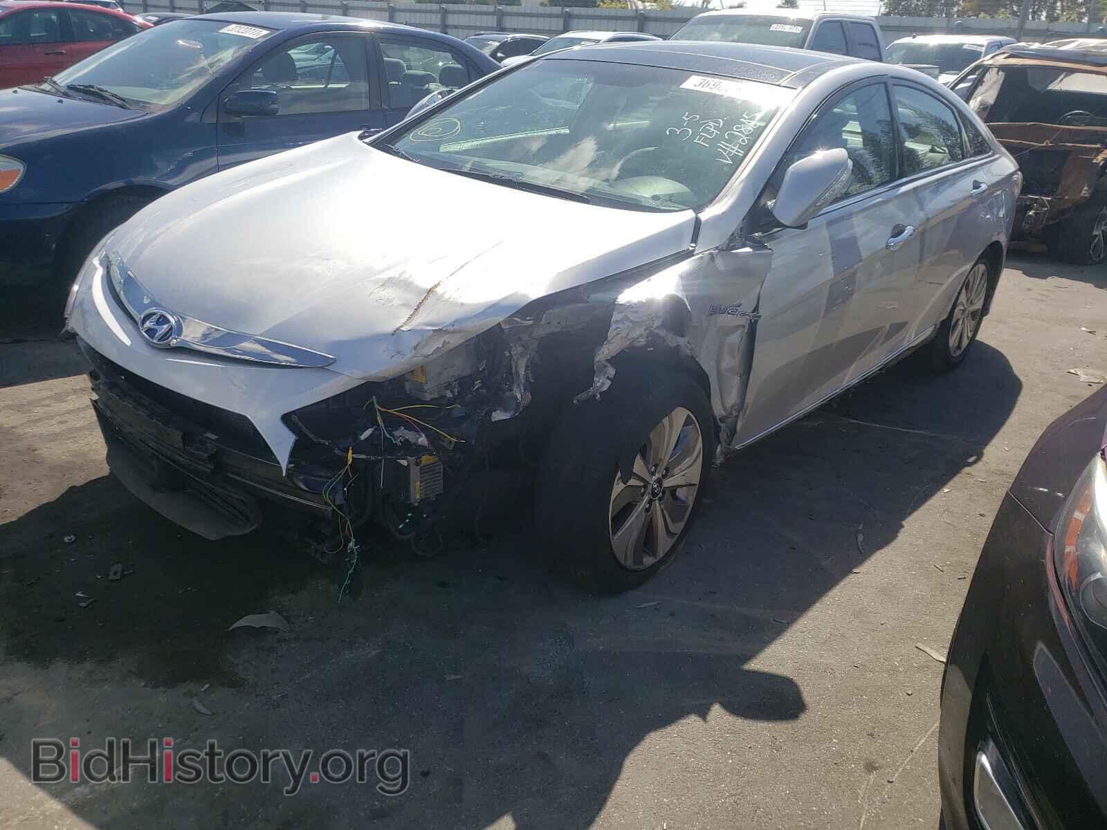 2014 HYUNDAI SONATA - VIN: KMHEC4A44EA112805 - Фото 2