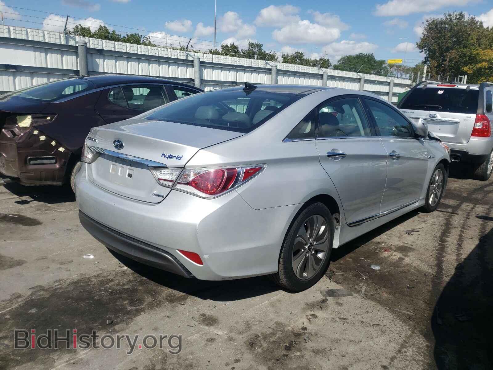 2014 HYUNDAI SONATA - VIN: KMHEC4A44EA112805 - Фото 4