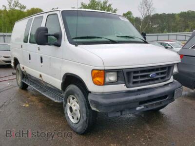 2007 Ford ECONOLINE, белый — VIN 1FTNE24L47DA31262, Copart